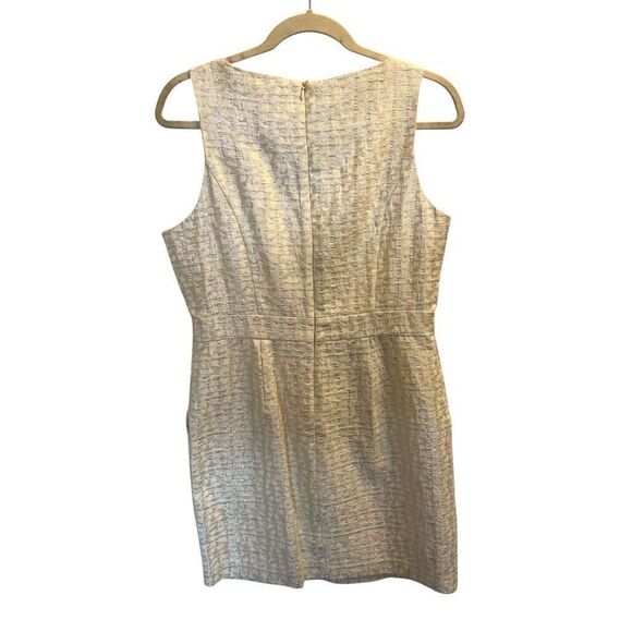 Forever 21 white and silver glittery size large cocktail party dress - Picture 3 of 3